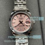 Clean Factory Replica Rolex Datejust Fluted Bezel Ladies 28MM Swiss Watch